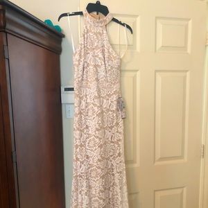 B. Darlin cream/nude formal dress